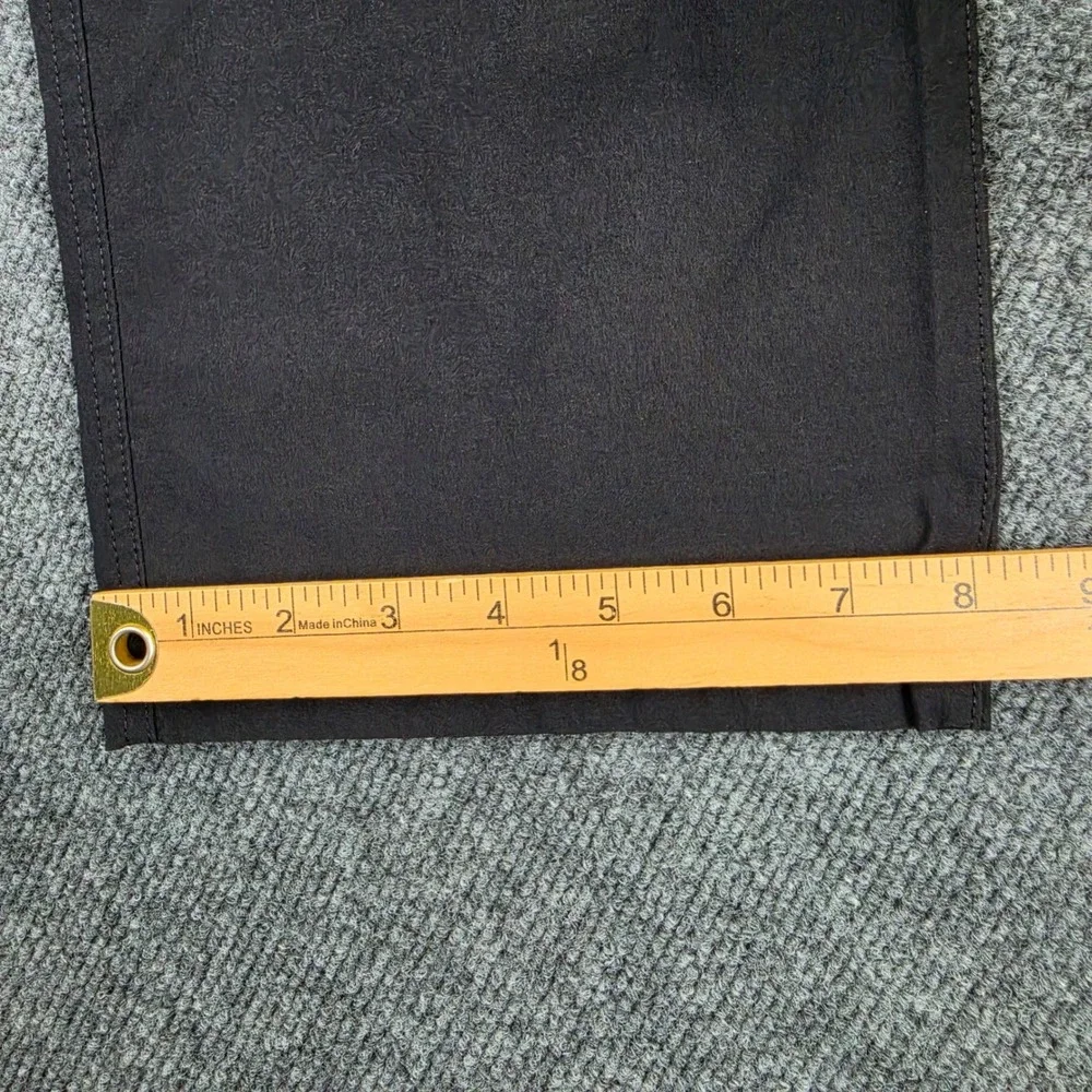 Eddie Bauer Tech Pants Men's 40x32 Stretch Hiking Outdoor Straight Leg Black